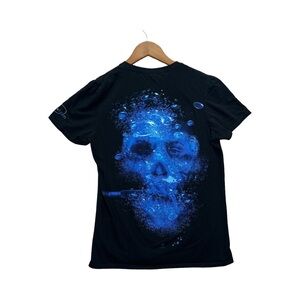 Anvil Black and Blue Scuba Skull Tee